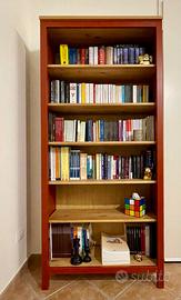 LIBRERIA HEMNES ROSSO IKEA