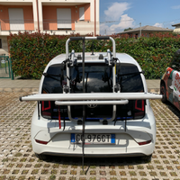 PortaBici 3 posti,come nuovo in alluminio