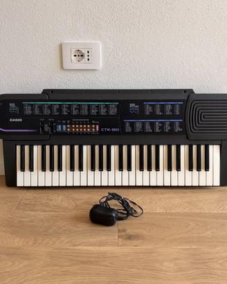 Casio CTK-80 con alimentatore e spedizione inclusa
