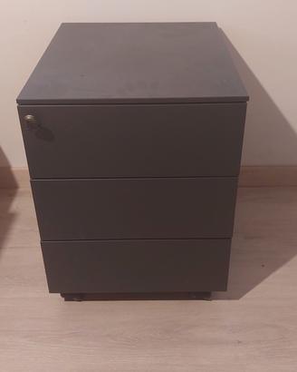 Cassettiera in metallo  da ufficio 