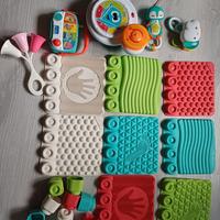 Percorso sensoriale clementoni e giochi musicali