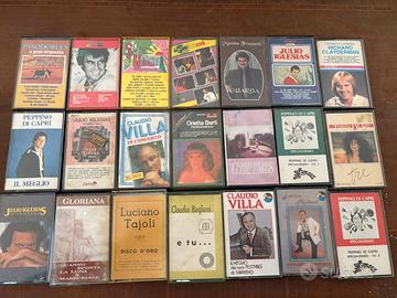 Musicassette originali anni ‘70 ‘90