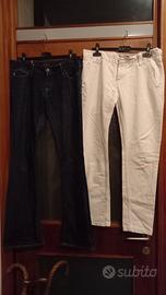 N. 2 jeans uomo firmati TG. 46/48