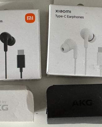 Cuffie Xiaomi e Samsung AKG Type-C