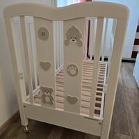 Lettino Foppapedretti con materasso