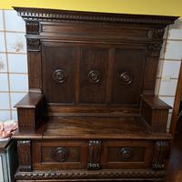 Cassapanca e appendiabiti