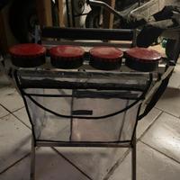 si vende cavalletto e rastrelliera trota lago