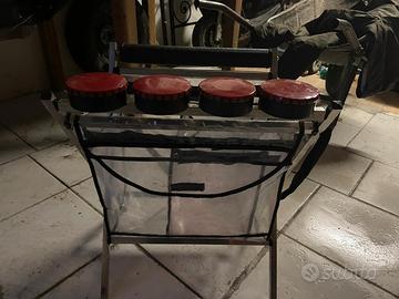 si vende cavalletto e rastrelliera trota lago