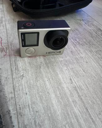 Go pro hero 4 con caricatore doppio. 4k