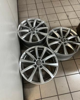 cerchi in lega Mak Wolf  r17+ gomme invernali