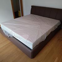 Letto matrimoniale con contenitore 