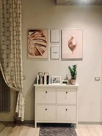 Scarpiera IKEA HEMNES 4 scomparti, bianca