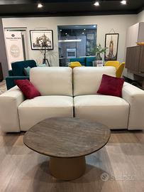 Divano Recliner in Vera Pelle