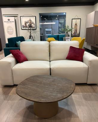 Divano Recliner in Vera Pelle
