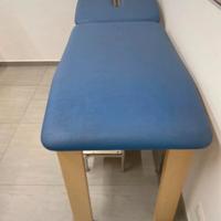 Lettino per fisioterapisti manuale con struttura i