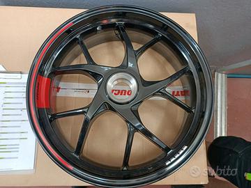 Cerchio Ruota Posteriore Nero Per Multistrada 1260