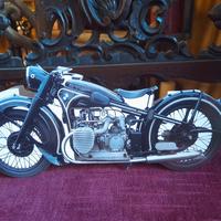 Biglietto Moto Woodstock J.Milstein vintage BMW32 