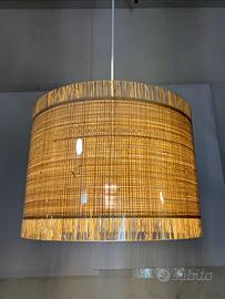 Lampadario in juta
