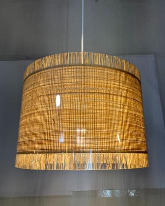 Lampadario in juta