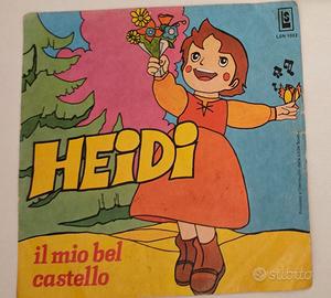 45 giri Heidi  silge TV cartoni animati