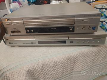 Lettori DVD  CD  e VHS. 