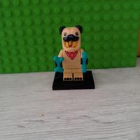 lego minifigure pug costume guy, serie 21