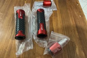 Manopole + Terminali manubrio V‑Strom NUOVI