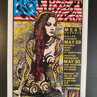 Poster Vintage "Red Hot Chili Peppers"