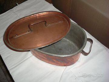 Pesciarola in rame dei primi anni 1900 ( 2 )