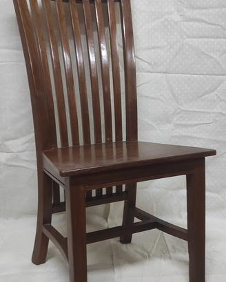 Sedia etnica in Teak