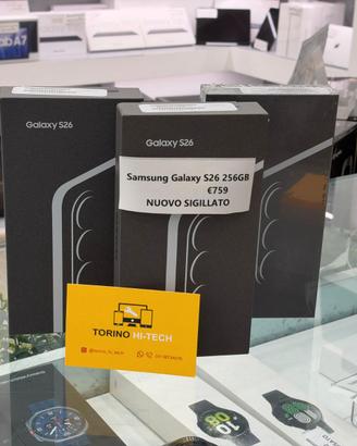 Samsung Galaxy S26 256GB - NUOVO SIGILLATO
