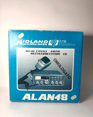 Midland Alan 48 40+40 CB Radio 