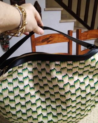 borsa Missoni in tessuto nuova mai usata