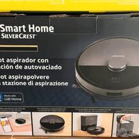 robot aspirapolvere premium con stazione nuovo