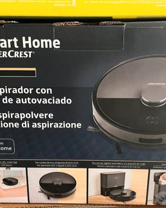 robot aspirapolvere premium con stazione nuovo