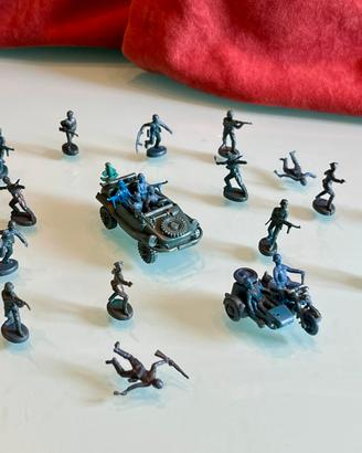 Atlantic Panzer Granadier + Schwimwagen e BMW 1/72