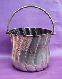 Secchiello Ghiaccio Vintage Job Art Silver Plated