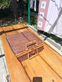 Cesto da pic nic stile inglese