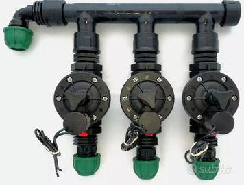 Kit composto da 3 Elettrovalvere per Irrigazione