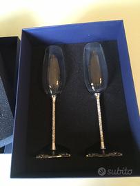 Bicchieri flûte Swarovski originali
