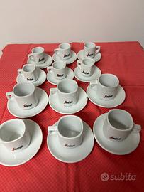 Tazze caffe cappuccino segafredo vintage