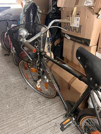 Bicicletta anni 50 con frenatura a bacchetta