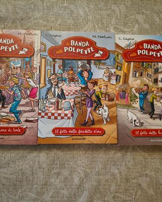 libri collana Banda delle polpette 