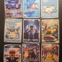 pokemon fan art (prezzo per singola carta)