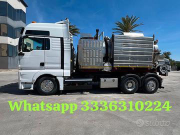 SCARRABILE MAN EURO 6 CON CISTERNA SCARRABILE SPUR