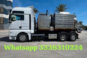 SCARRABILE MAN EURO 6 CON CISTERNA SCARRABILE SPUR