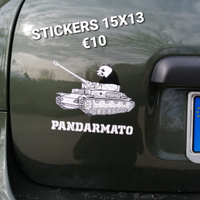 Panda 4x4 cross trekking "Stickers "
