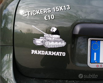 Panda 4x4 cross trekking "Stickers "