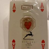 Mazzo di 54 carte da gioco Modiano 1972