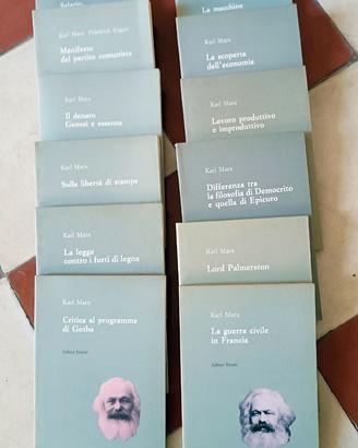 12 volumi "Karl Marx" Editori Riuniti